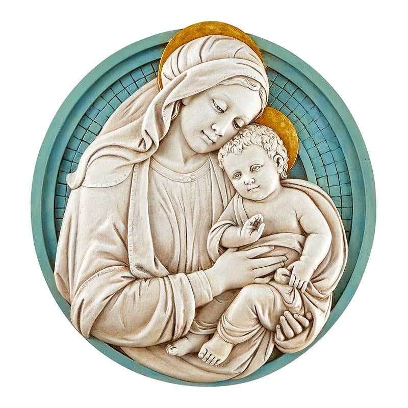Madonna and Child Garden Plaque | Catholic Mother's Day Gift