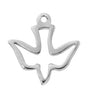Cut-Out Dove Medal Necklace