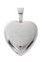 Sterling Silver Heart Locket Necklace