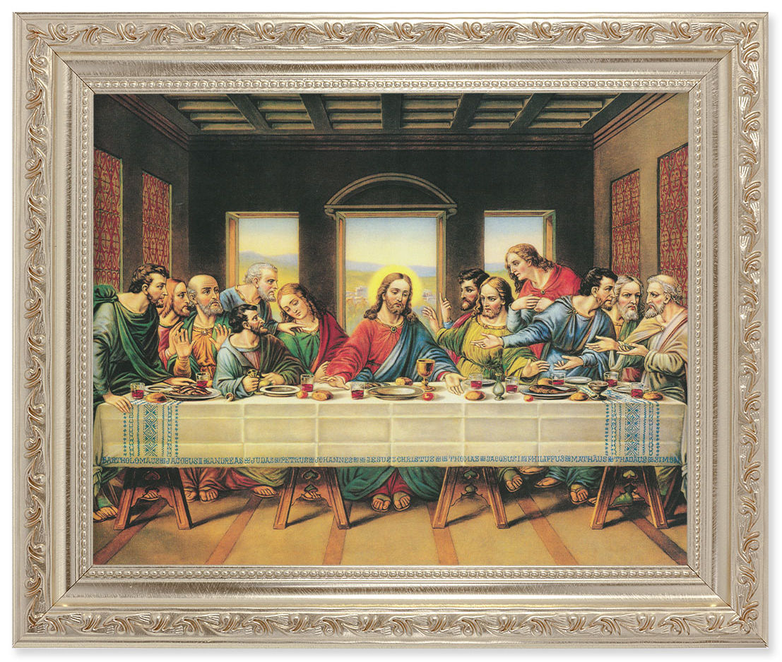 Last Supper 8x10 Framed Print Under Glass