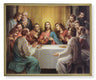 Last Supper Gold Trim Plaque