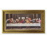 Last Supper Framed Print with Gold Leaf Wood Frame