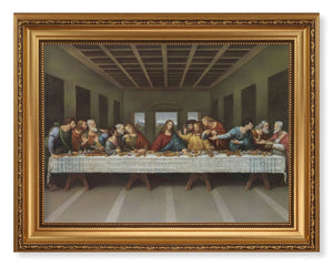 Last Supper by DaVinci 12x16 Framed Print Artboard
