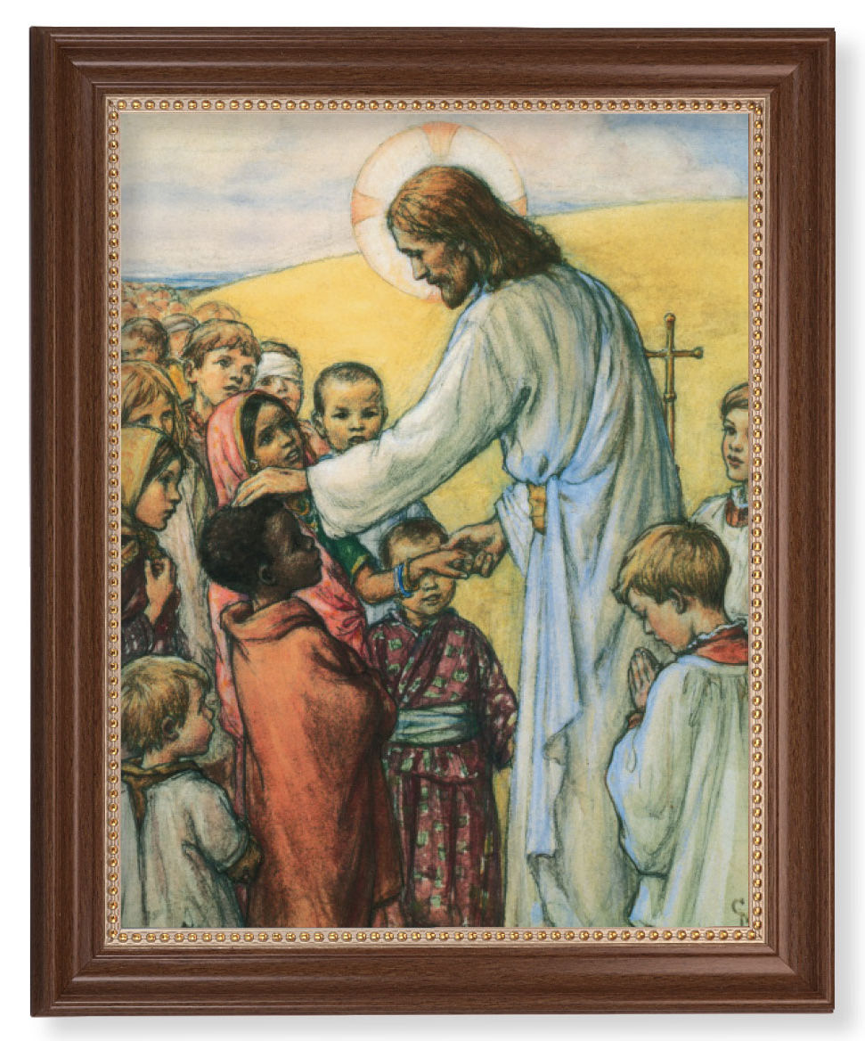 Lord of all Nations 11x14 Framed Print Artboard