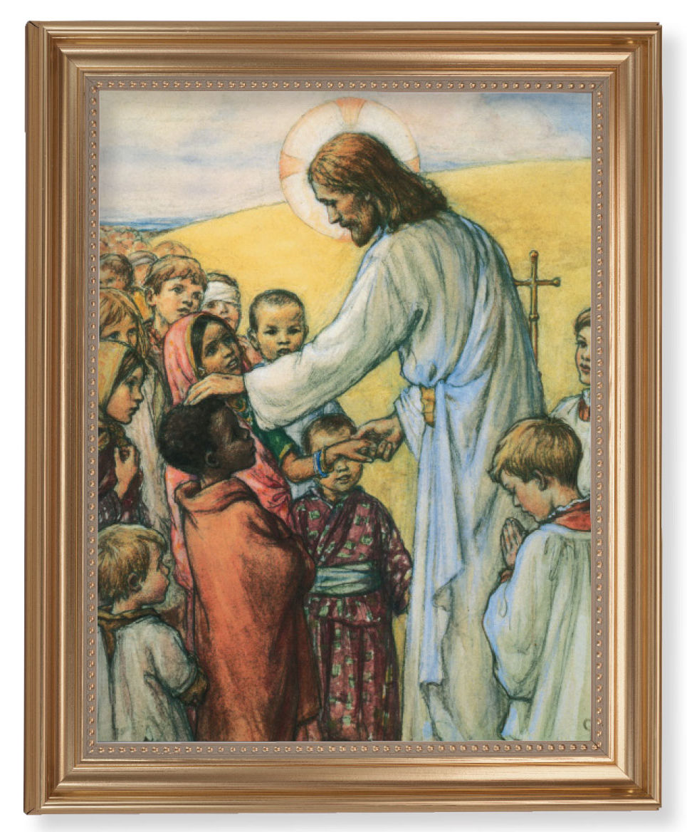 Lord of all Nations 11x14 Framed Print Artboard