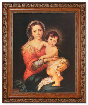 Madonna and Toddler Jesus 8x10 Framed Print Under Glass