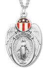 Mary Marine Medal Sterling Silver