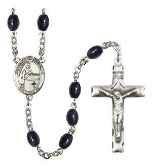 Blessed Emilee Doultremont Silver Plated Rosary for Men