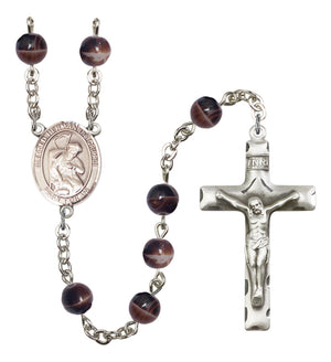 Blessed Herman the Cripple Silver Plated Rosary for Men