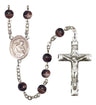 Blessed Herman the Cripple Silver Plated Rosary for Men
