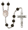 Blessed Herman the Cripple Silver Plated Rosary for Men
