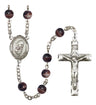 Blessed Trinity Silver Plated Rosary for Men