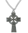 Celtic Cross Pendant Sterling or Pewter for Men