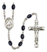 Our Lady of Grapes Silver Plated Rosary for Men
