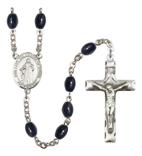 Our Lady the Undoer of Knots Silver Plated Rosary for Men