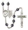 Pope Emeritace  Benedict XVI Silver Plated Rosary for Men