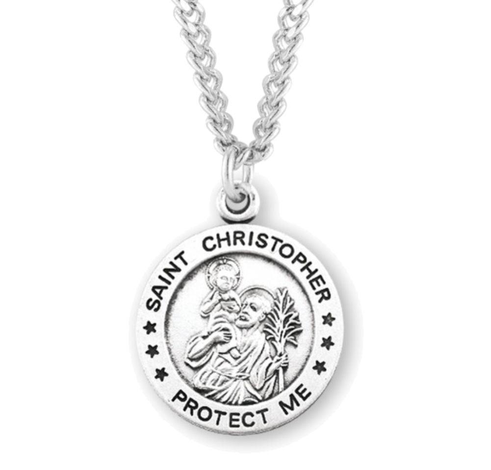 Protect Me St. Christopher Necklace for Women
