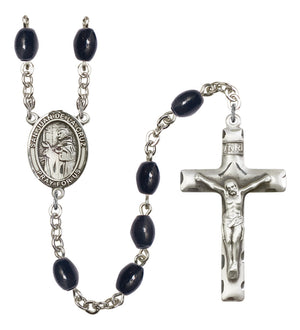 San Juan de la Cruz Silver Plated Rosary for Men