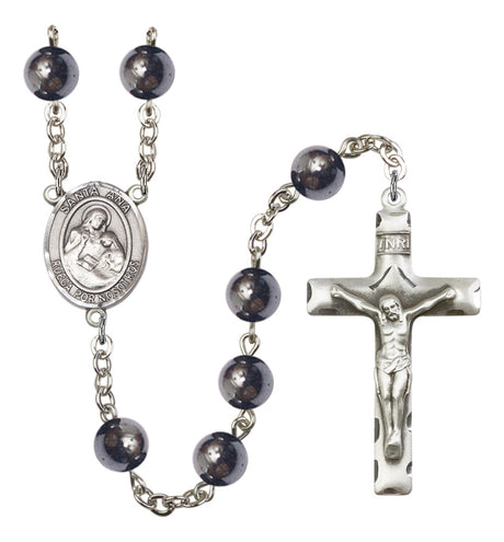 Santa Ana Silver Plated Rosary for Men