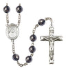 St. Alphonsa of India Silver Plated Rosary for Men