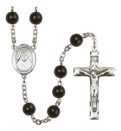 St. Alphonsa of India Silver Plated Rosary for Men