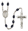 St. Barnabas Silver Plated Rosary for Men