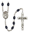 St. Casimir of Poland Silver Plated Rosary for Men