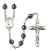 St. Daniel Comboni Silver Plated Rosary for Men
