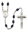 St. Daniel Comboni Silver Plated Rosary for Men
