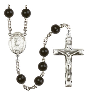 St. Daniel Comboni Silver Plated Rosary for Men