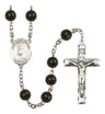 St. Daniel Comboni Silver Plated Rosary for Men