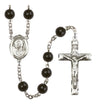 St. David of Wales Silver Plated Rosary for Men