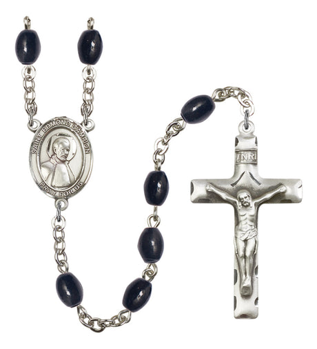 St. Edmond Campion Silver Plated Rosary for Men