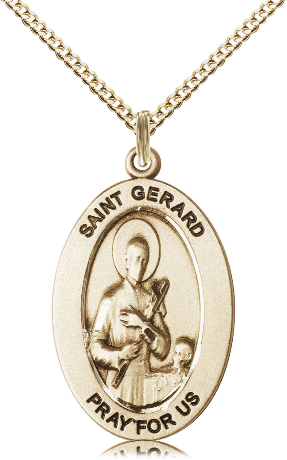 St. Gerard of Expectant Mothers Necklace for Women