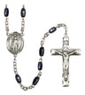 St. Ivo of Kelmartin Silver Plated Rosary for Men