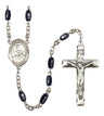 St. Josemaria Escriva Silver Plated Rosary for Men