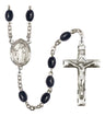 St. Joseph the Worker Silver Plated Rosary for Men