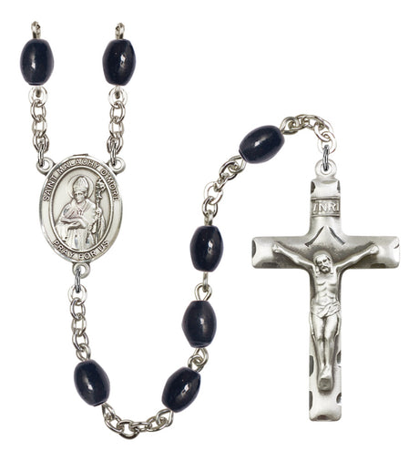 St. Malachy O'More Silver Plated Rosary for Men
