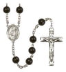 St. Malachy O'More Silver Plated Rosary for Men