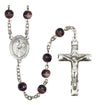 St. Margaret Mary Alacoque Silver Plated Rosary for Men