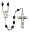 St. Matthew the Apostle Silver Plated Rosary for Men