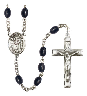 St. Matthias the Apostle Silver Plated Rosary for Men