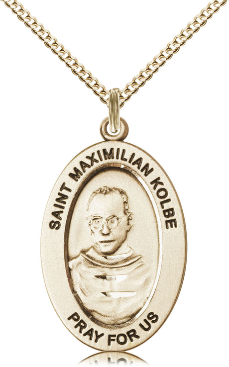 St. Maximilian Against Drug Abuse Necklace for Women