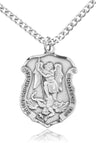 St. Michael Medal with Shield Shape