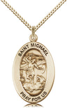 St. Michael of Police Necklace for Women