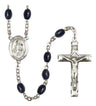 St. Nicholas Silver Plated Rosary for Men