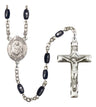 St. Norbert of Xanten Silver Plated Rosary for Men
