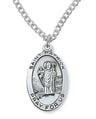 St. Patrick Medal Sterling Silver for Women