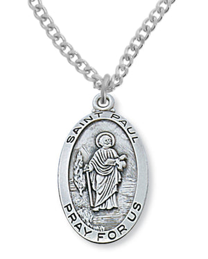 St. Paul Medal Sterling Silver for Men