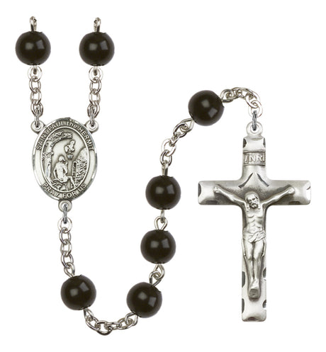 St. Paul the Hermit Silver Plated Rosary for Men